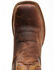 Image #6 - Dan Post Men's Leon Crazy Horse Performance Western Boot - Broad Square Toe , Rust Copper, hi-res