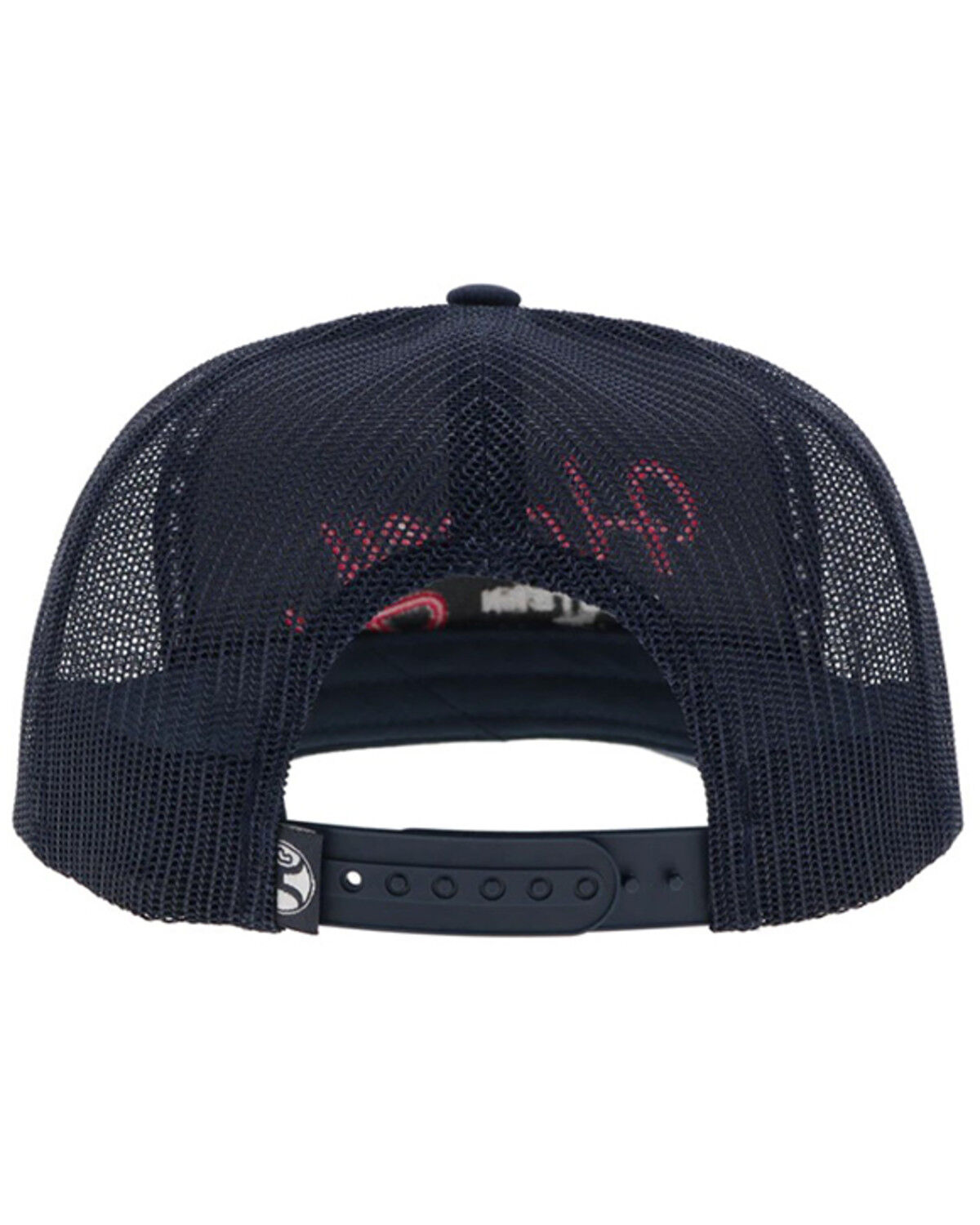 Image #2 - Hooey Men's OG Rope Detail Trucker Cap, Navy, hi-res
