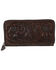 STS Ranchwear By Carroll Women's Brown Westward Ladies Bifold Wallet, Chocolate, hi-res