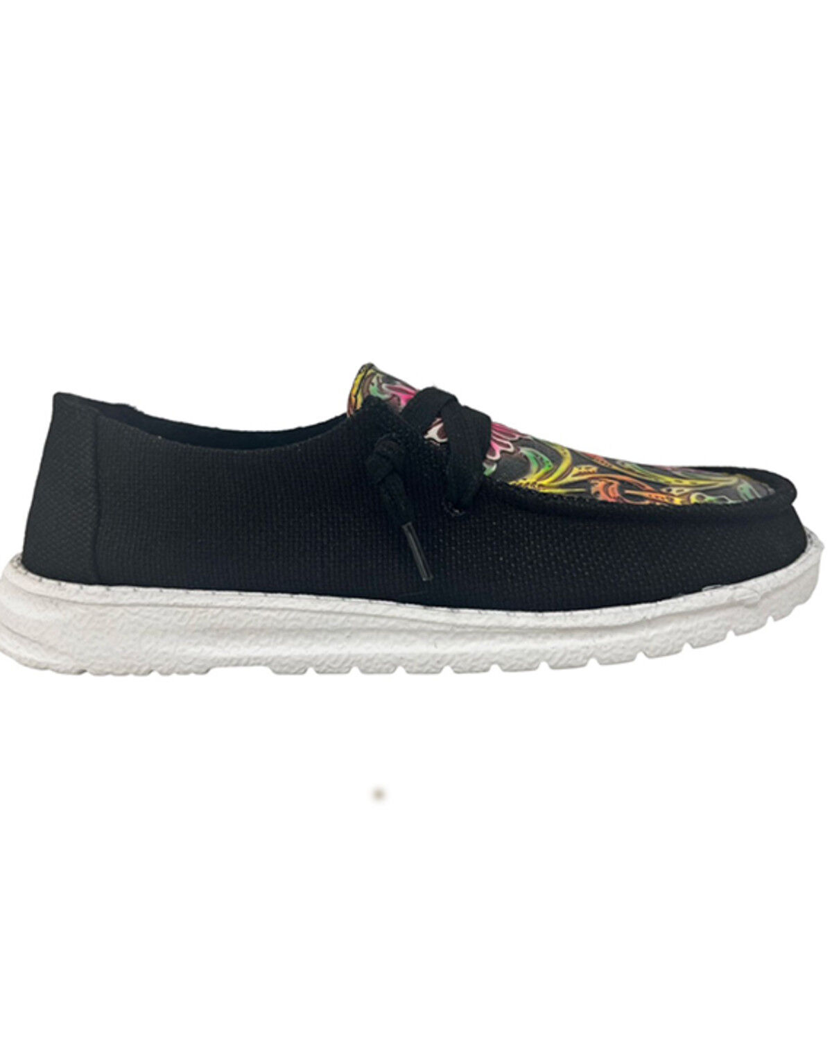 Image #1 - Gypsy Jazz Women's Tulip Casual Shoes - Moc Toe, Black, hi-res