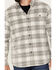 Image #3 - North River Men's Corduroy Medium Plaid Long Sleeve Button Down Shirt, Natural, hi-res