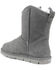 Image #4 - Superlamb Women's Argali Buckle Casual Pull On Boots - Round Toe, Charcoal, hi-res