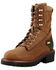 Ariat Men's Powerline H2O Work Boots - Soft Toe, Brown, hi-res