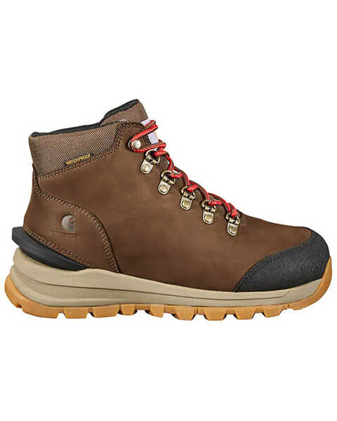 Image #2 - Carhartt Women's Gilmore 5" Hiker Work Boot - Soft Toe, Dark Brown, hi-res