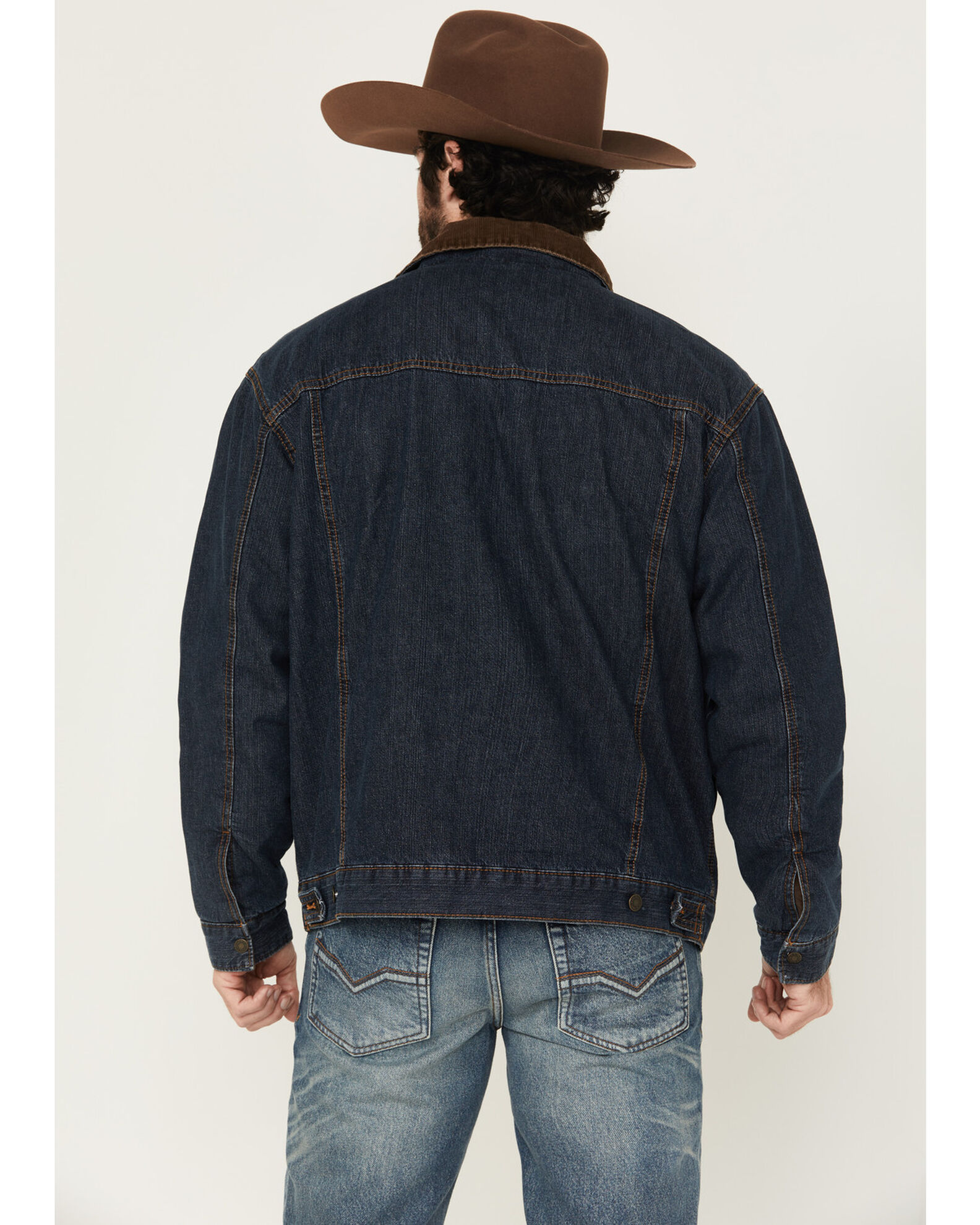 Wrangler blanket lined denim jacket cheap