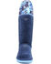 Image #4 - Superlamb Women's Foldable Cuff Pull On Casual Boots - Round Toe, Blue, hi-res