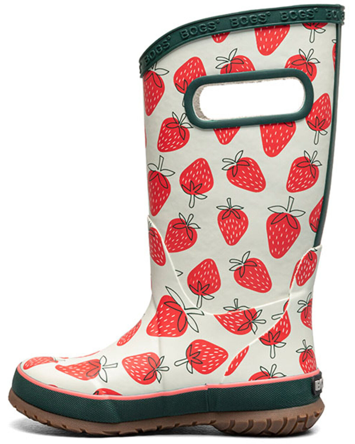 Image #3 - Bogs Boys' Skipper II Strawberries Rainboots, Multi, hi-res