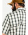 Image #5 - Carhartt Men's Plaid Print Rugged Flex Rigby Short Sleeve Work Shirt, Grey, hi-res