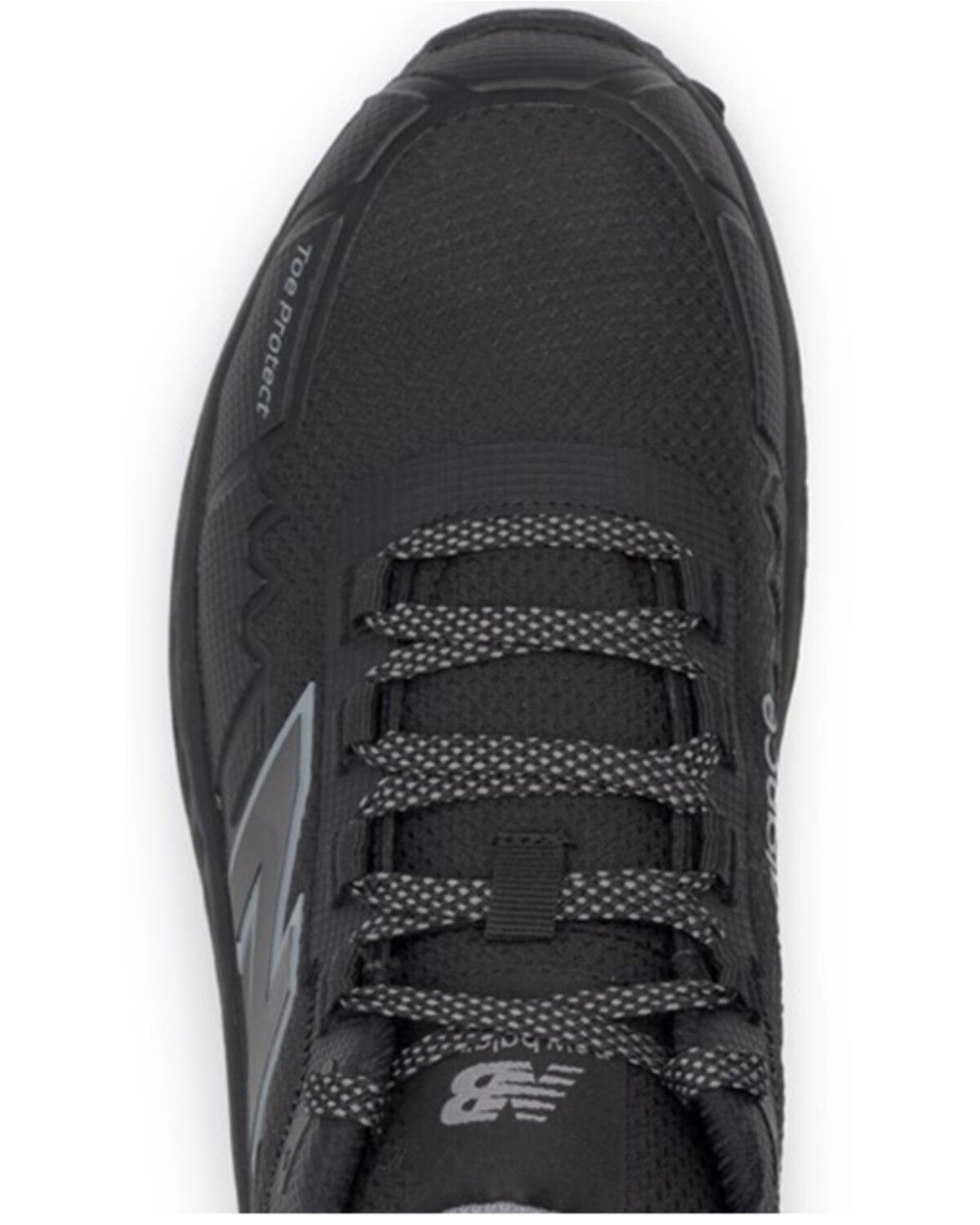Image #6 - New Balance Men's Cremorne Low Work Shoes - Composite Toe, Black/grey, hi-res