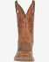 Image #3 - Smoky Mountain Men's Parker Performance Western Boots - Square Toe, Brown, hi-res