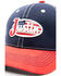 Image #2 - Justin Men's Navy Red & White Embroidered Flag Logo Mesh-Back Ball Cap , Navy, hi-res