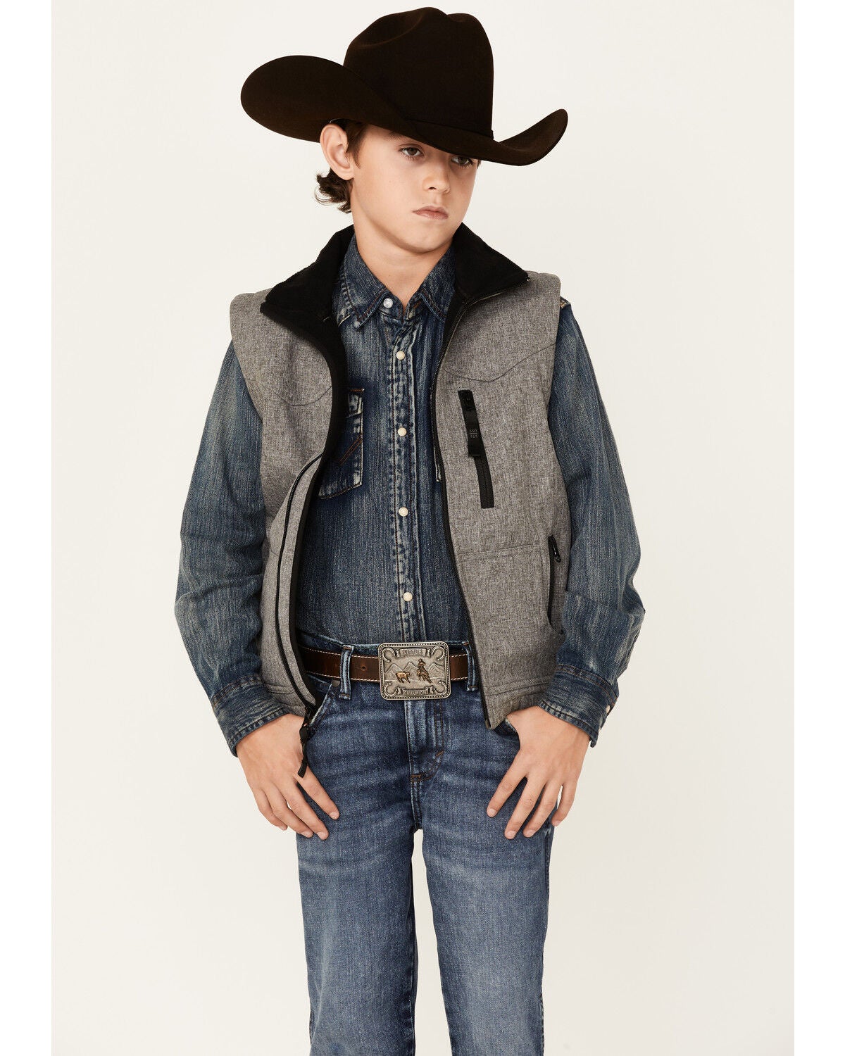 boys western jacket