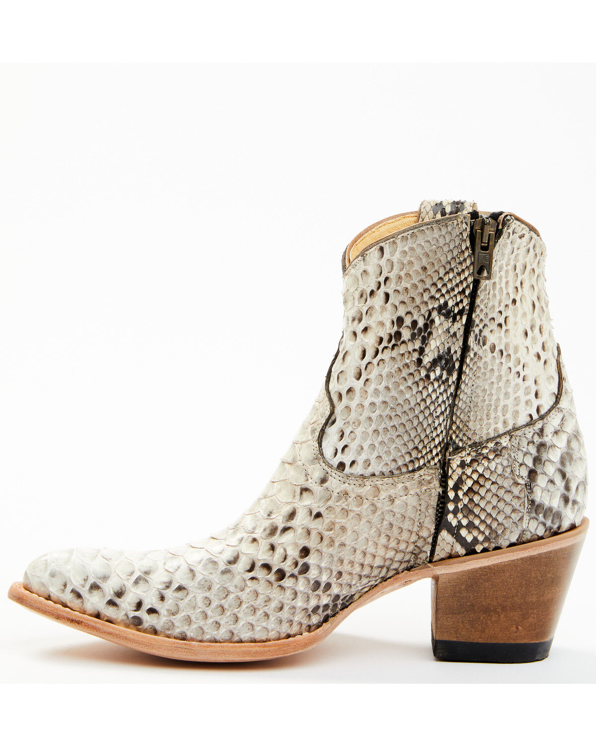 Image #3 - Idyllwind Women's Badass Exotic Python Fashion Booties - Round Toe, , hi-res