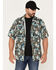 Image #1 - Wrangler Men's Coconut Cowboy Floral Short Sleeve Snap Shirt, Multi, hi-res