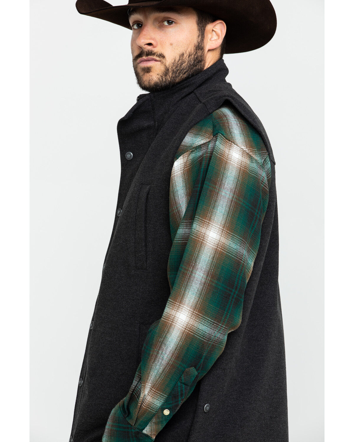 Image #5 - Outback Trading Co. Men's Oaks Vest, Black, hi-res