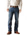 Ariat Men's M2 Truman Medium Wash Traditional Relaxed Stretch Bootcut Denim Jeans , Medium Wash, hi-res