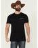 Image #2 - Ariat Men's Big Sky Freedom Short Sleeve Graphic T-Shirt, Black, hi-res