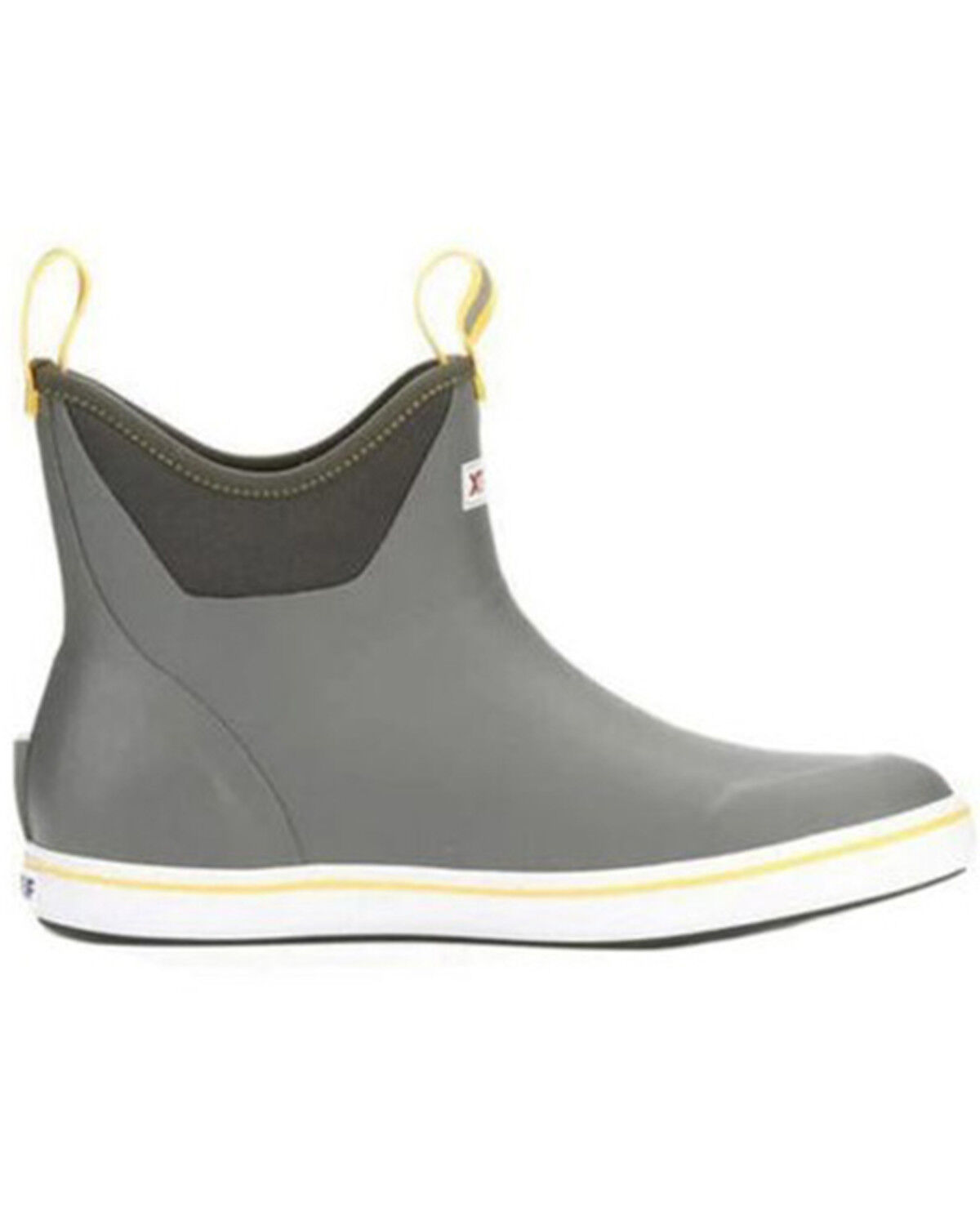 Image #2 - Xtratuf Men's 6" Ankle Deck Work Boots - Soft Toe, Grey, hi-res