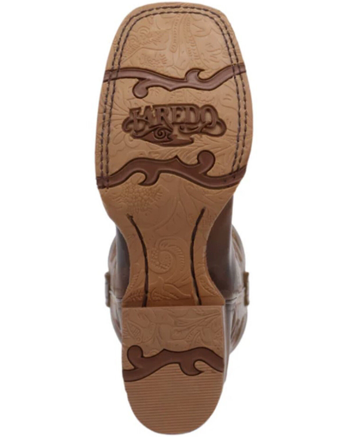 Image #6 - Laredo Women's Dream Weaver Western Boots - Broad Square Toe, Brown, hi-res