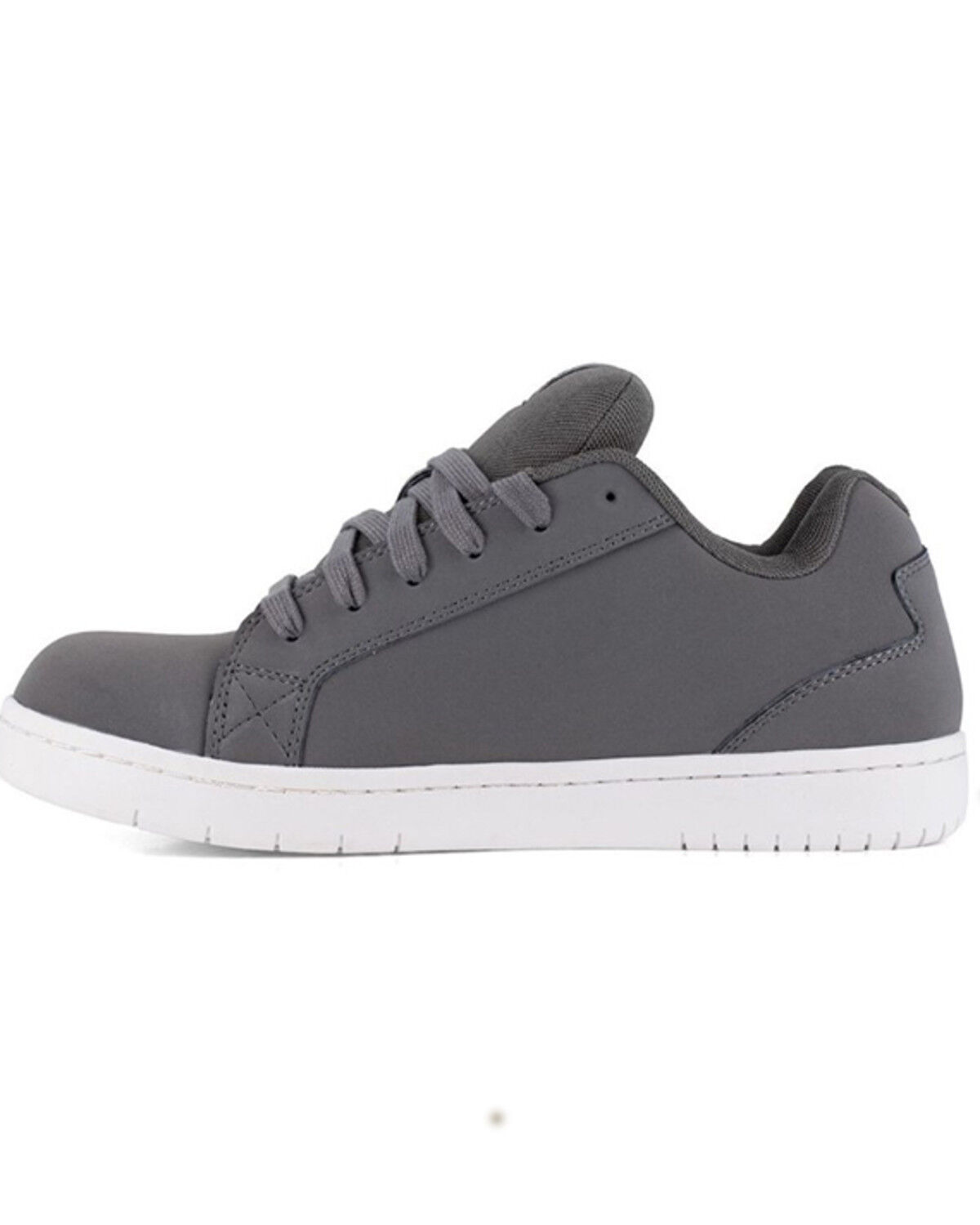 Image #3 - Volcom Men's Stone Skate Inspired Work Shoes - Composite Toe, Dark Grey, hi-res