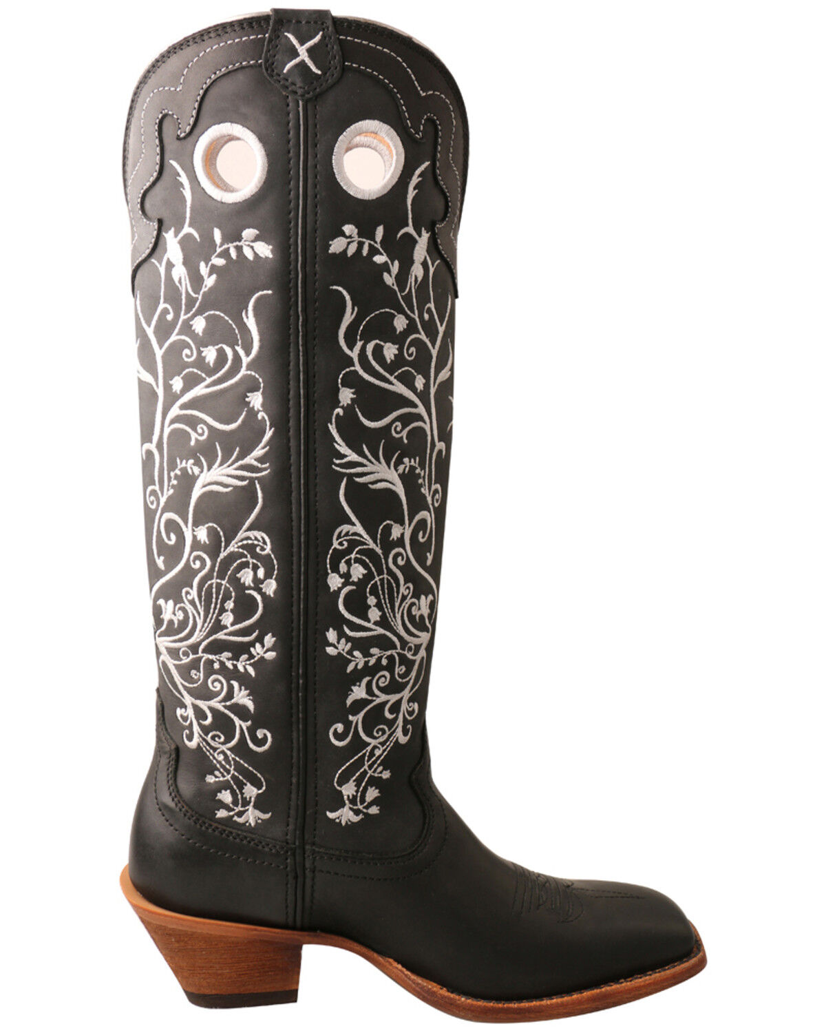 twisted x women's floral embroidered western boots