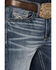 Image #2 - Cody James Men's Medium Wash Alamo Slim Straight Stretch Denim Jeans, Medium Wash, hi-res