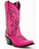 Image #1 - Liberty Black Women's Boot Barn Exclusive Sienna Distressed Western Boots - Snip Toe, Pink, hi-res