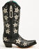 Image #2 - Corral Women's Star Overlay Studded Western Boots - Snip Toe, Black, hi-res