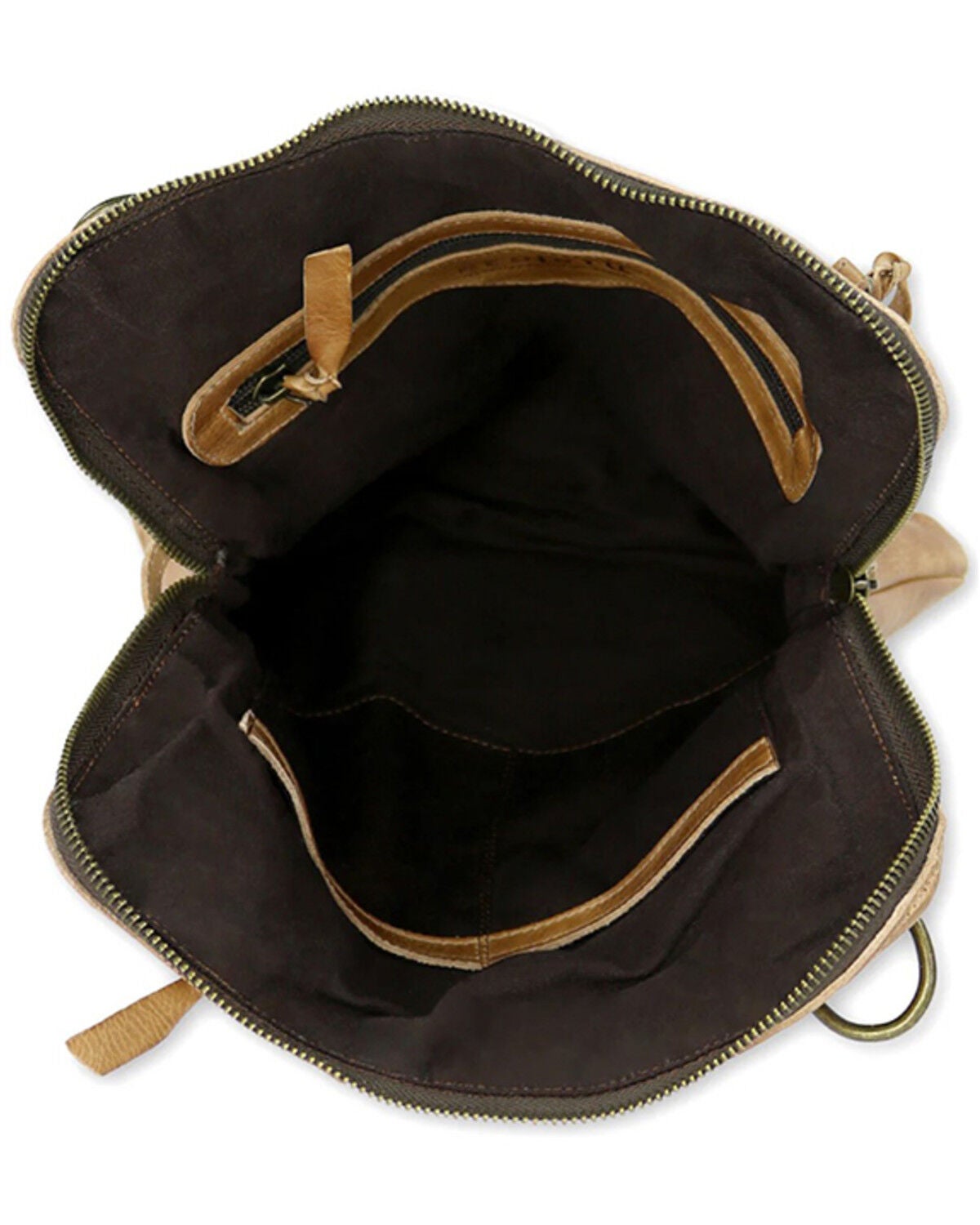 Image #4 - Bed Stu Women's Aiken Crossbody Bag, Tan, hi-res