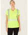 Image #1 - Ariat Women's Rebar Hi-Vis ANSI T-Shirt, Bright Yellow, hi-res