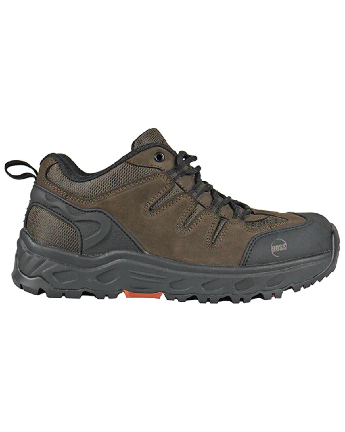 Image #2 - Hoss Men's Eric Lo Oxford Work Shoes - Soft Toe, Brown, hi-res