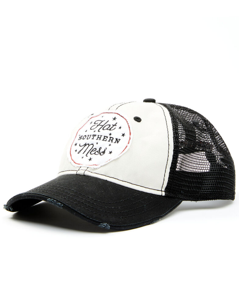 Idyllwind Women's Hot Southern Mess Ball Cap , Grey, hi-res