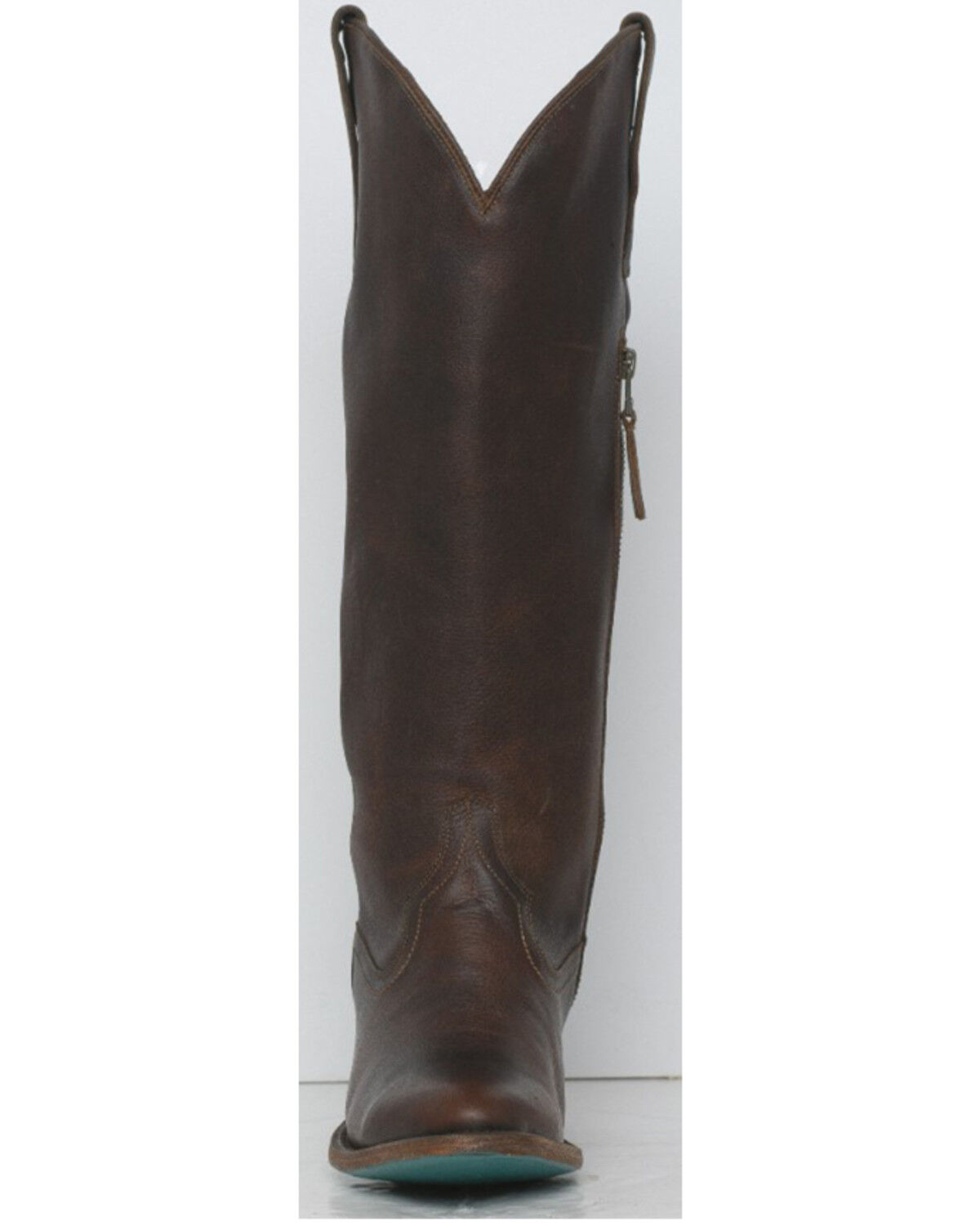 Image #4 - Lane Women's Plain Jane Tall Western Boots - Round Toe, Cognac, hi-res