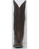 Image #4 - Lane Women's Plain Jane Tall Western Boots - Round Toe, Cognac, hi-res