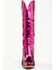 Image #4 - Dingo Women's Sequin Dance Hall Queen Tall Western Boots - Snip Toe, Fuchsia, hi-res