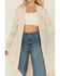 Image #3 - Shyanne Women's Open Weave Chenille Duster Cardigan, Natural, hi-res