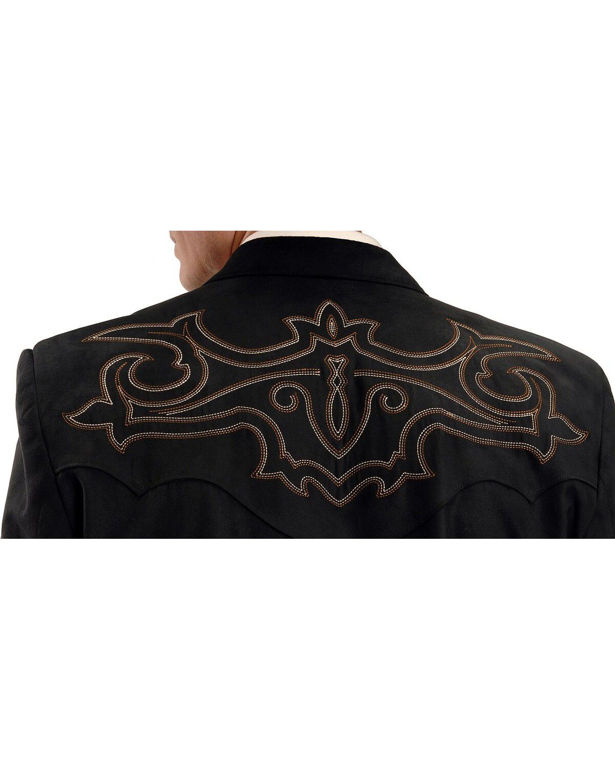 Image #2 - Circle S Men's Galveston Sportcoat - Reg, Tall, Black, hi-res