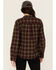 Image #4 - Lucky Brand Workwear Women's Hunter Plaid Print Long Sleeve Button-Down Flannel Shirt, Burgundy, hi-res