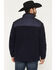 Image #4 - Hooey Men's Brecken Southwestern Sherpa Pullover, Navy, hi-res