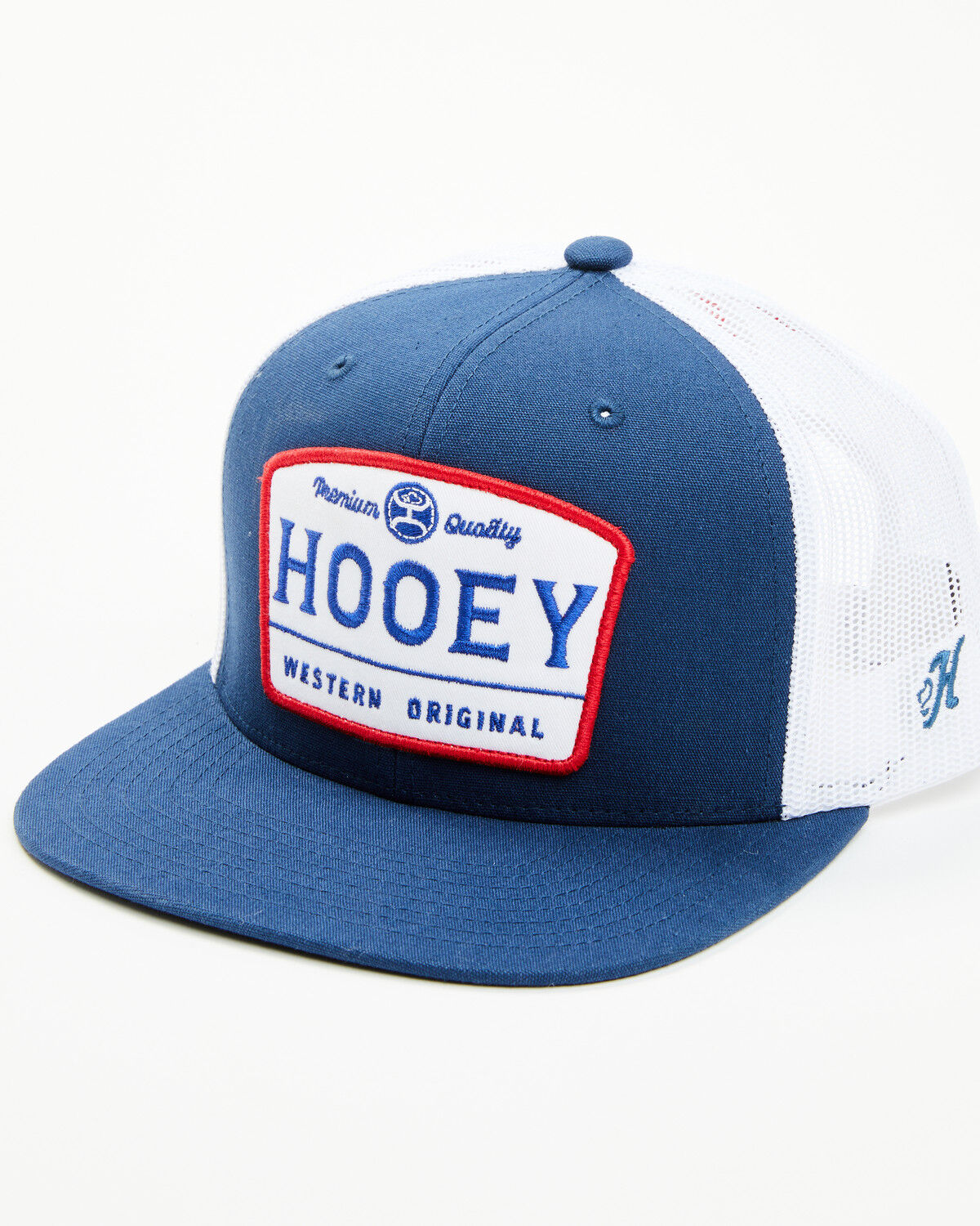 Image #1 - Hooey Men's Trip Logo Trucker Cap, Navy, hi-res