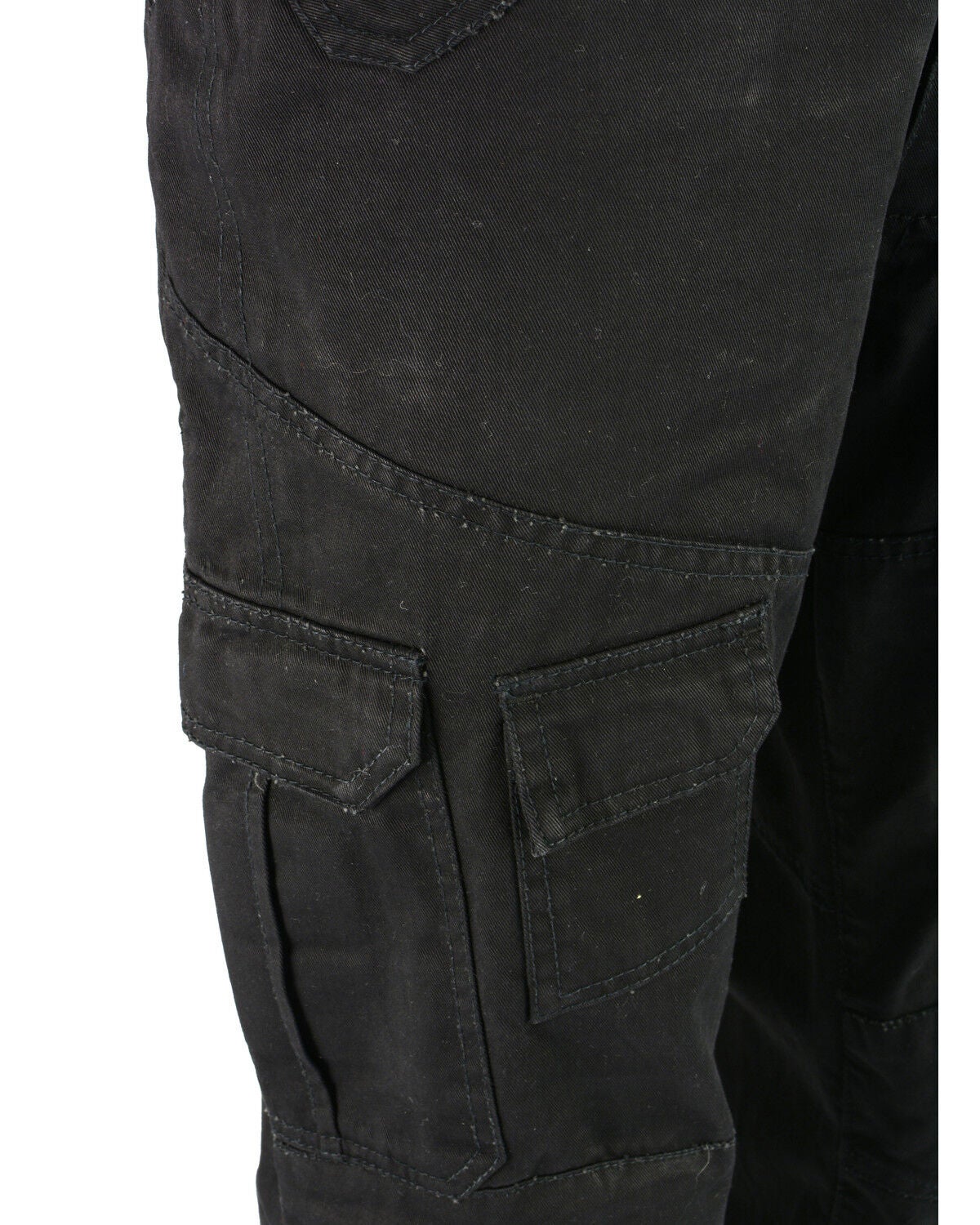 Image #2 - Milwaukee Performance Men's 32" Aramid Reinforced Cargo Jeans - Big, Black, hi-res