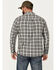Image #4 - Brothers and Sons Men's Custer Herringbone Long Sleeve Button-Down Shirt, Charcoal, hi-res