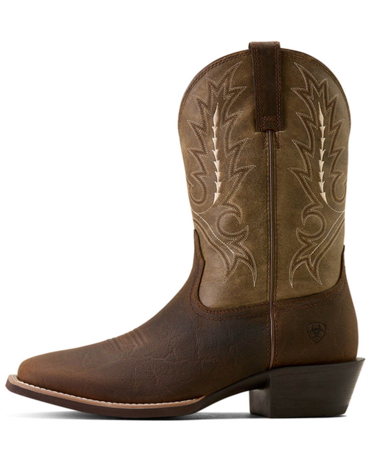 Image #2 - Ariat Men's Sport Outfitter Elephant Print Western Boots - Broad Square Toe, Tan, hi-res
