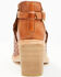 Image #5 - Diba True Women's Zest Open Toe Boots - Round Toe, Tan, hi-res