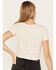 Image #4 - Shyanne Women's Mystic Crystal Tie Front Graphic Tee, Sand, hi-res