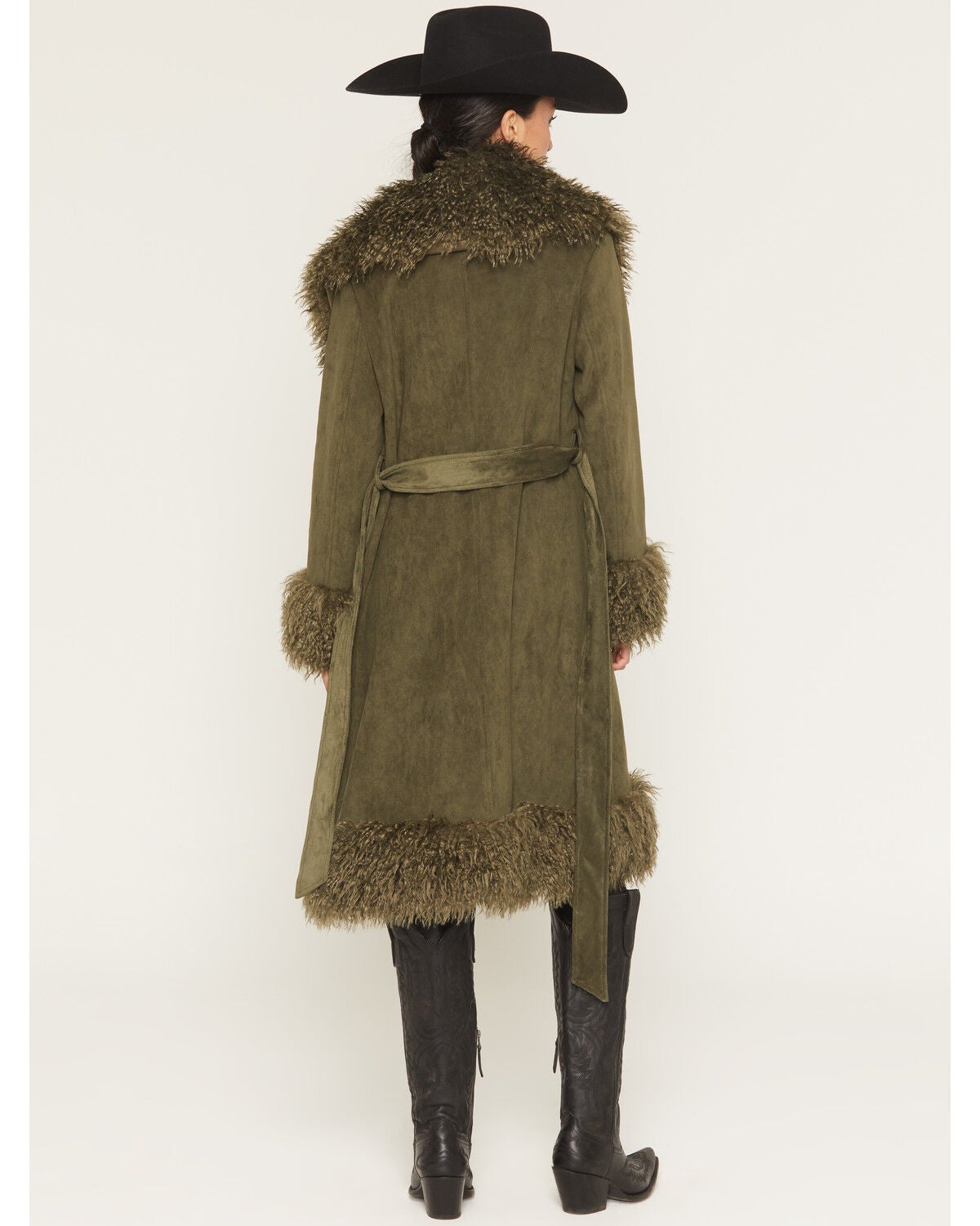 Azalea Wang Women's Gilda Faux Suede Coat | Sheplers