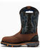 Cody James Men's 11" Decimator Waterproof Western Work Boots - Nano Composite Toe, Brown, hi-res