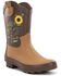 Image #1 - Western Chief Women's Sunflower Midwestern Mid Waterproof Boots, Brown, hi-res