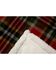 Image #2 - Carstens Rust And Sage Plush Sherpa Throw, Red, hi-res