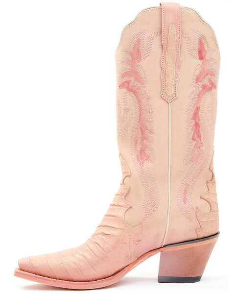 Image #3 - Dan Post Women's Dusty Rose Western Boots - Snip Toe, , hi-res